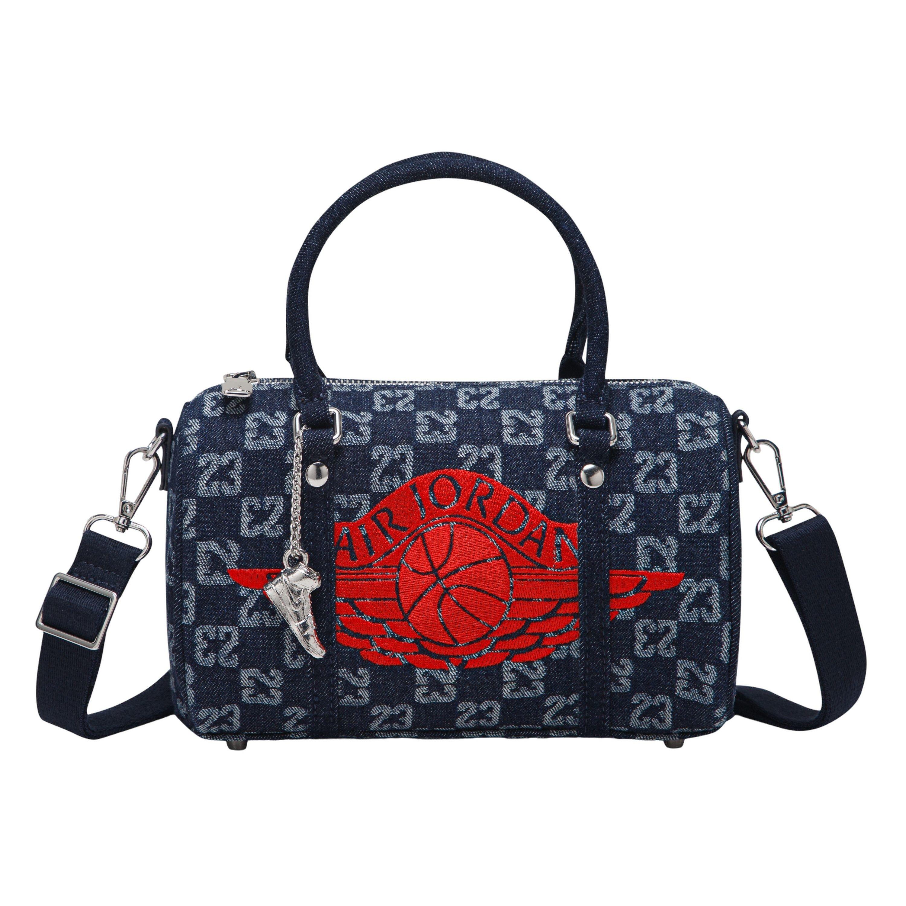 Jordan Monogram Flight Patch Mini Duffle Bag - INDIGO